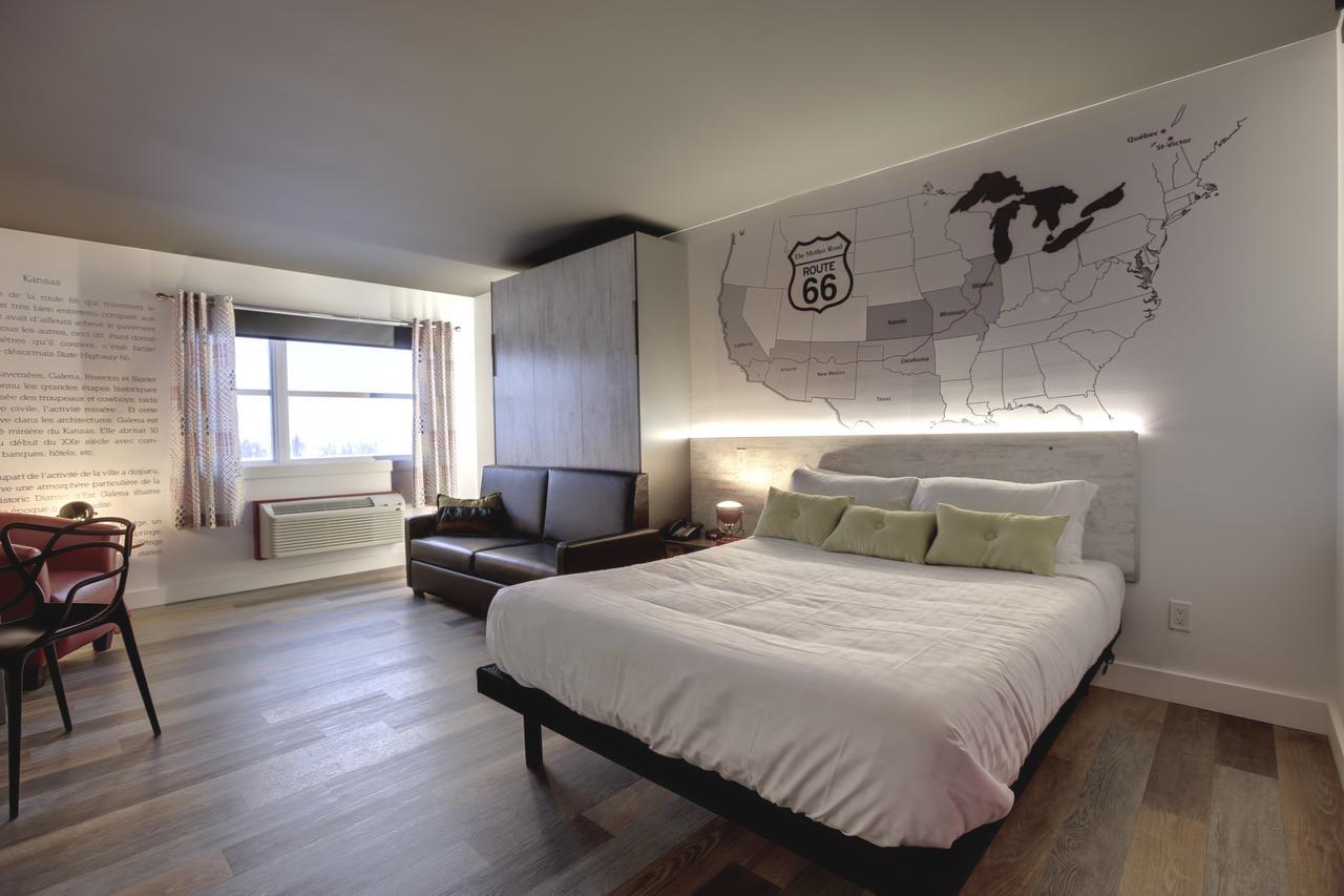 Hotel Historique Et Manoir Route 66 Saint-Victor エクステリア 写真
